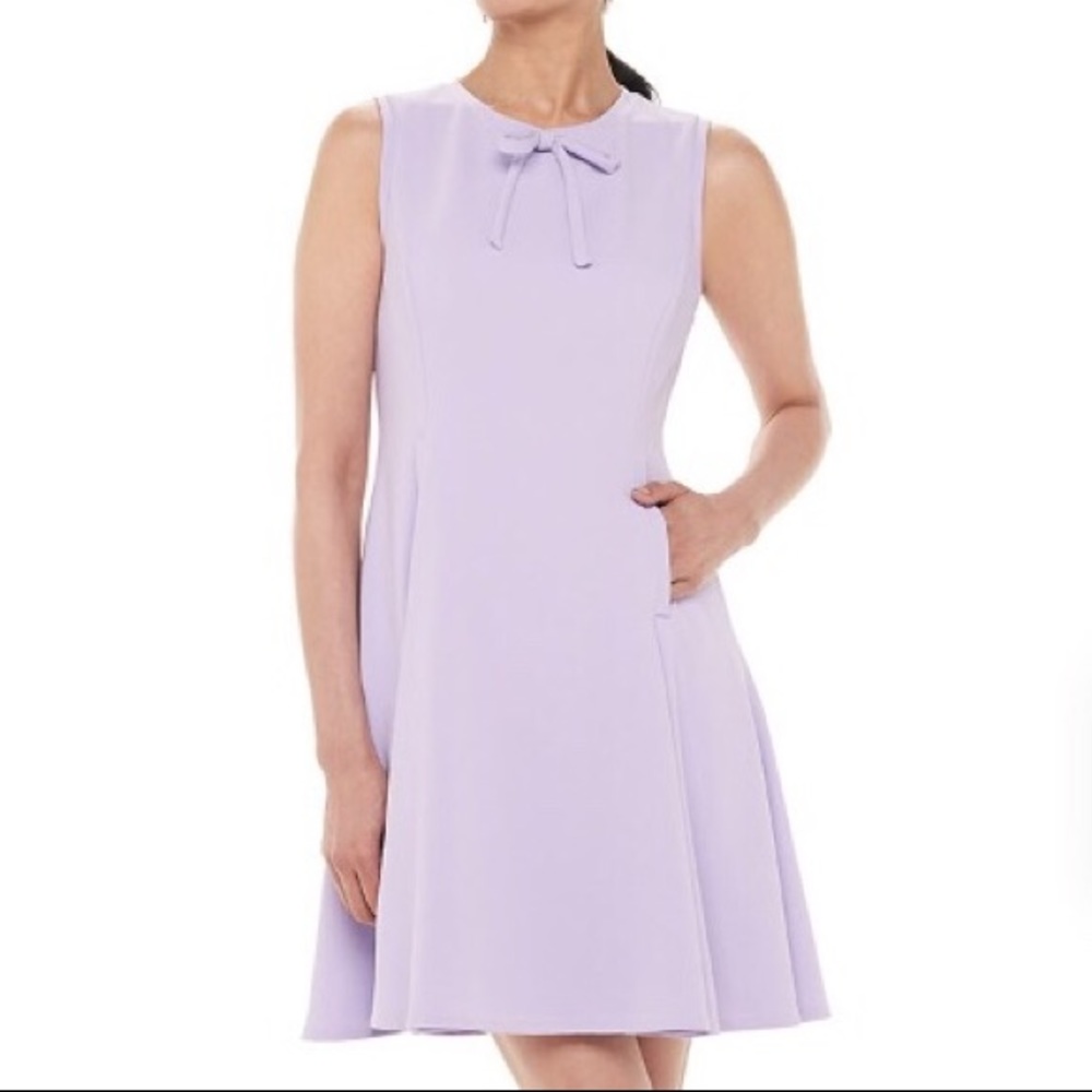 Chaps Dress Lavender Sleeveless A Line w/Pockets💜